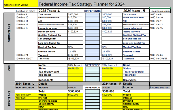 2024 tax strategy planner